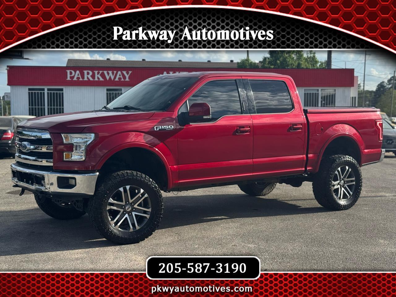Ford F-150 Lariat SuperCrew 5.5-ft. Bed 4WD 2015