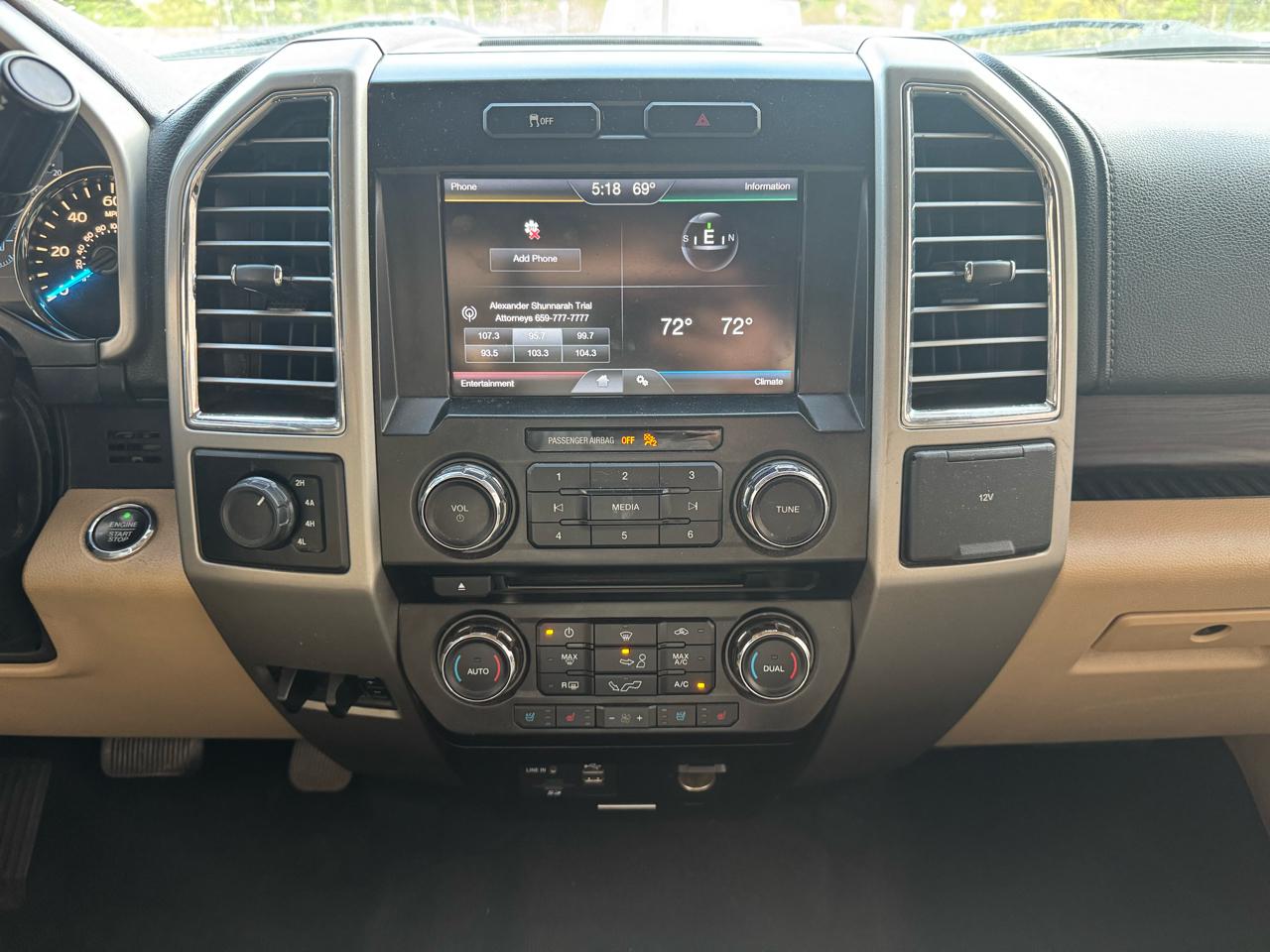 Ford F-150 Lariat SuperCrew 5.5-ft. Bed 4WD 2015