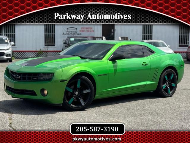 Green 2011 Chevrolet Camaro Coupe Rear-Wheel Drive Automatic