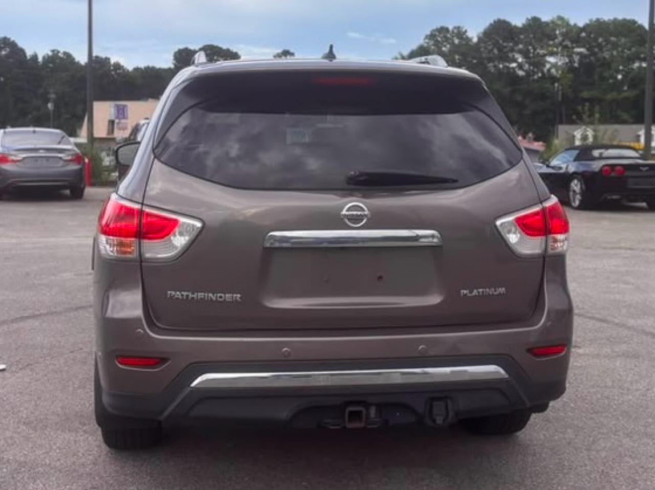Nissan Pathfinder Platinum 2013