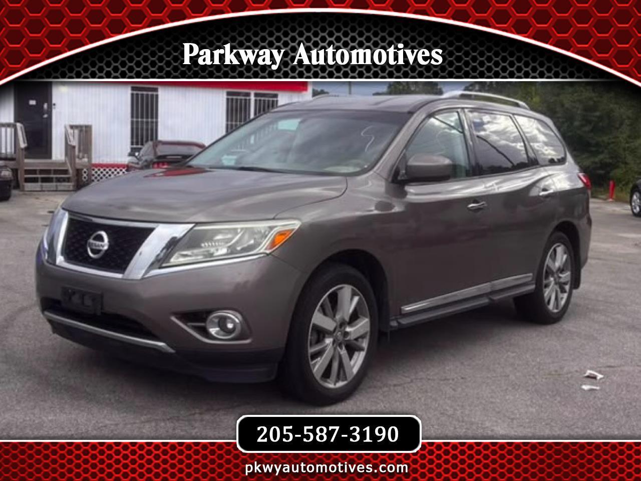 Nissan Pathfinder Platinum 2013