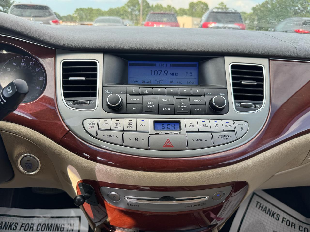 Hyundai Genesis 3.8L 2012