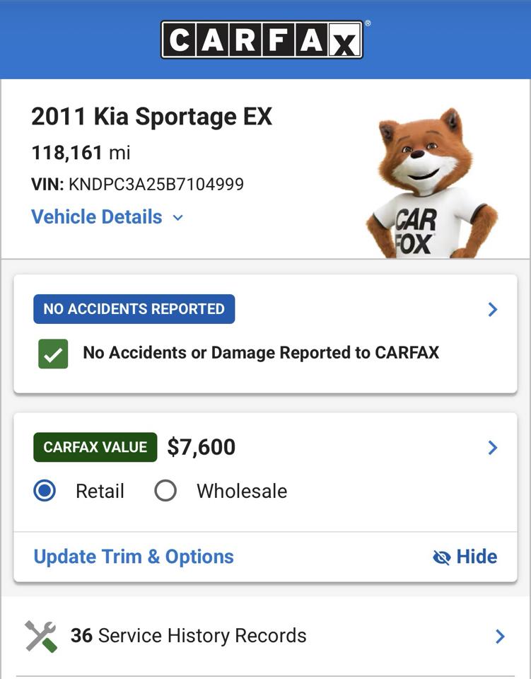 Kia Sportage EX FWD 2011