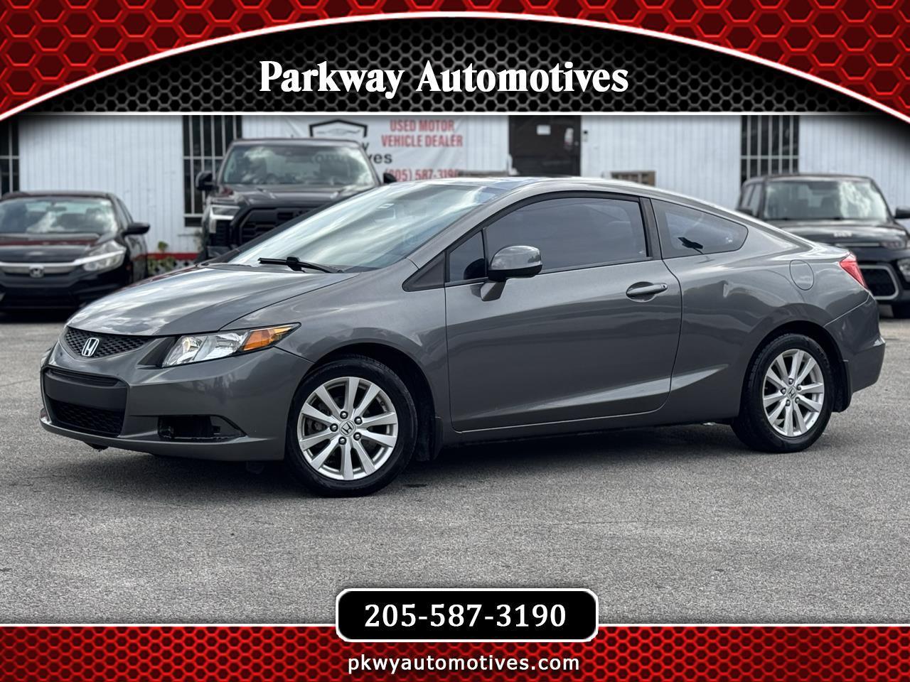 Honda Civic EX Coupe 5-Speed AT 2012