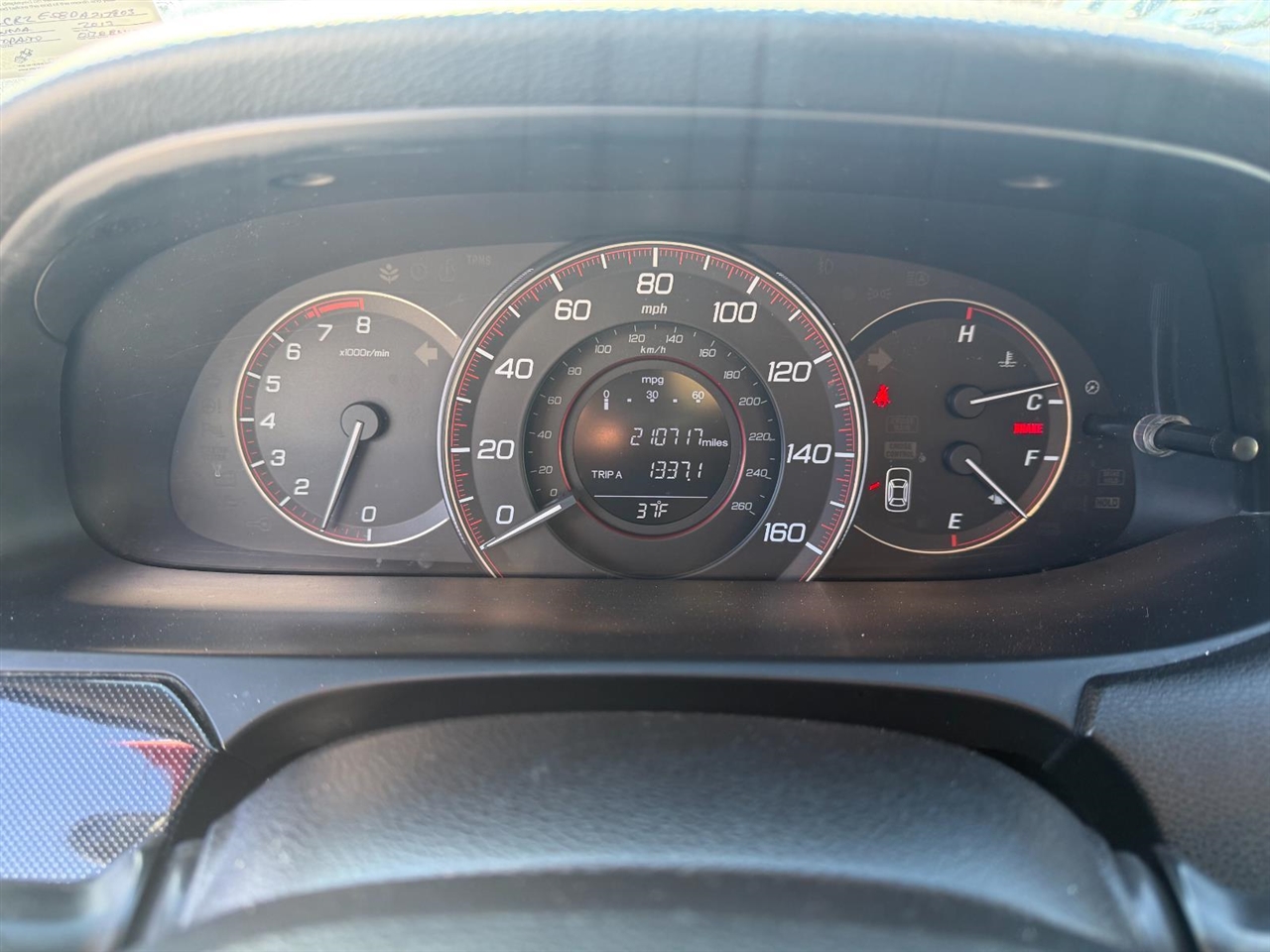 Honda Accord Sport Sedan 6-Spd MT 2013