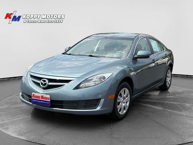 Blue 2012 Mazda MAZDA6 Sedan Front-Wheel Drive 5-Speed Automatic Overdrive