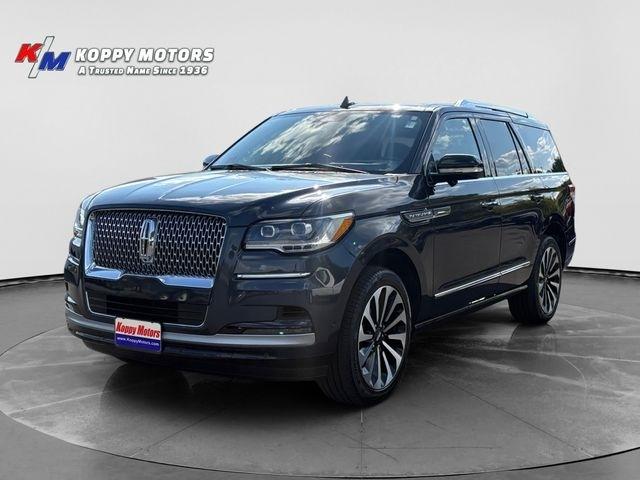 Blue 2024 Lincoln Navigator SUV / Crossover Four-Wheel Drive Automatic