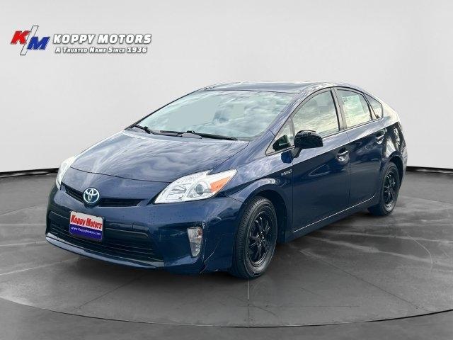 Blue 2013 Toyota Prius Hatchback Front-Wheel Drive Continuously Variable Transmission