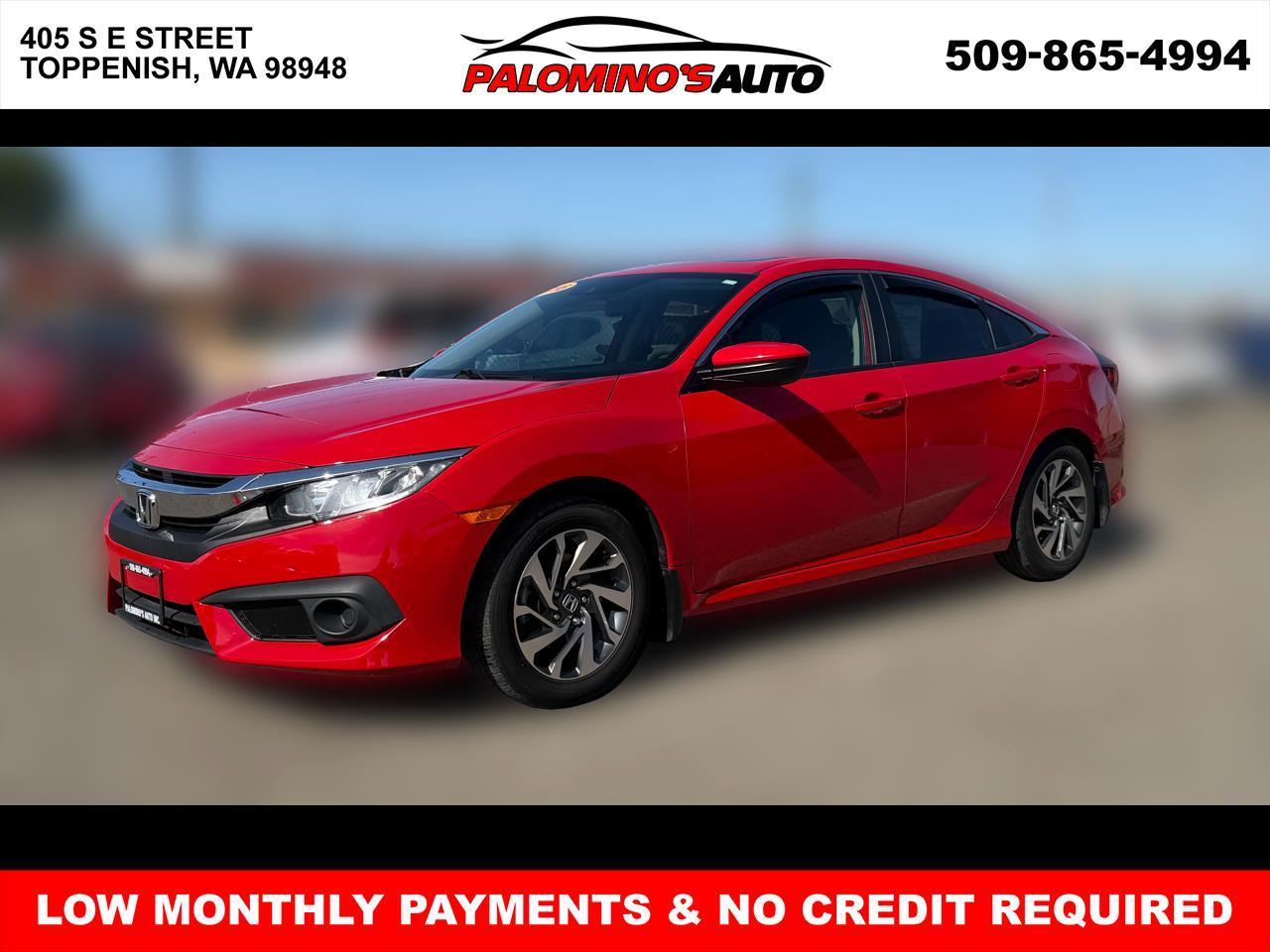 2016 Honda Civic EX W/HONDA SENSING
