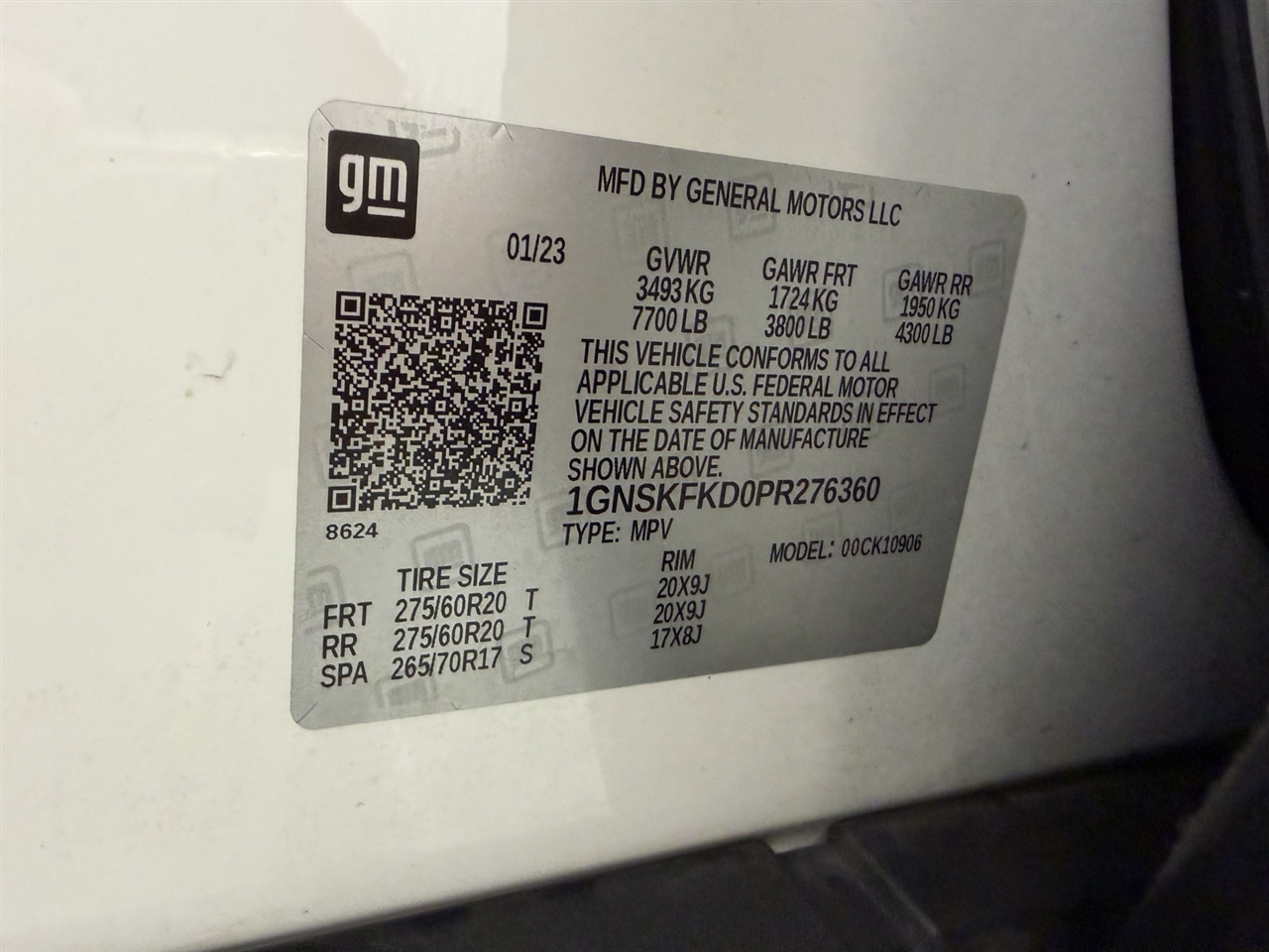 Chevrolet Suburban Premier 4WD 2023