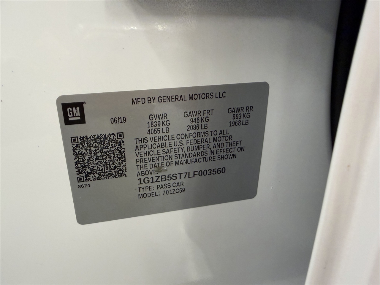 Chevrolet Malibu LS 2020 Chevrolet Malibu LS 2020