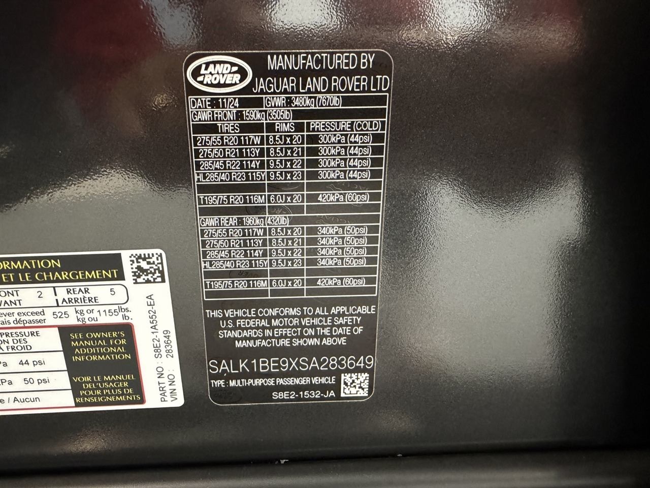 Land Rover Range Rover Autobiography LWB 5 2025 Land Rover Range Rover Autobiography LWB 5 2025