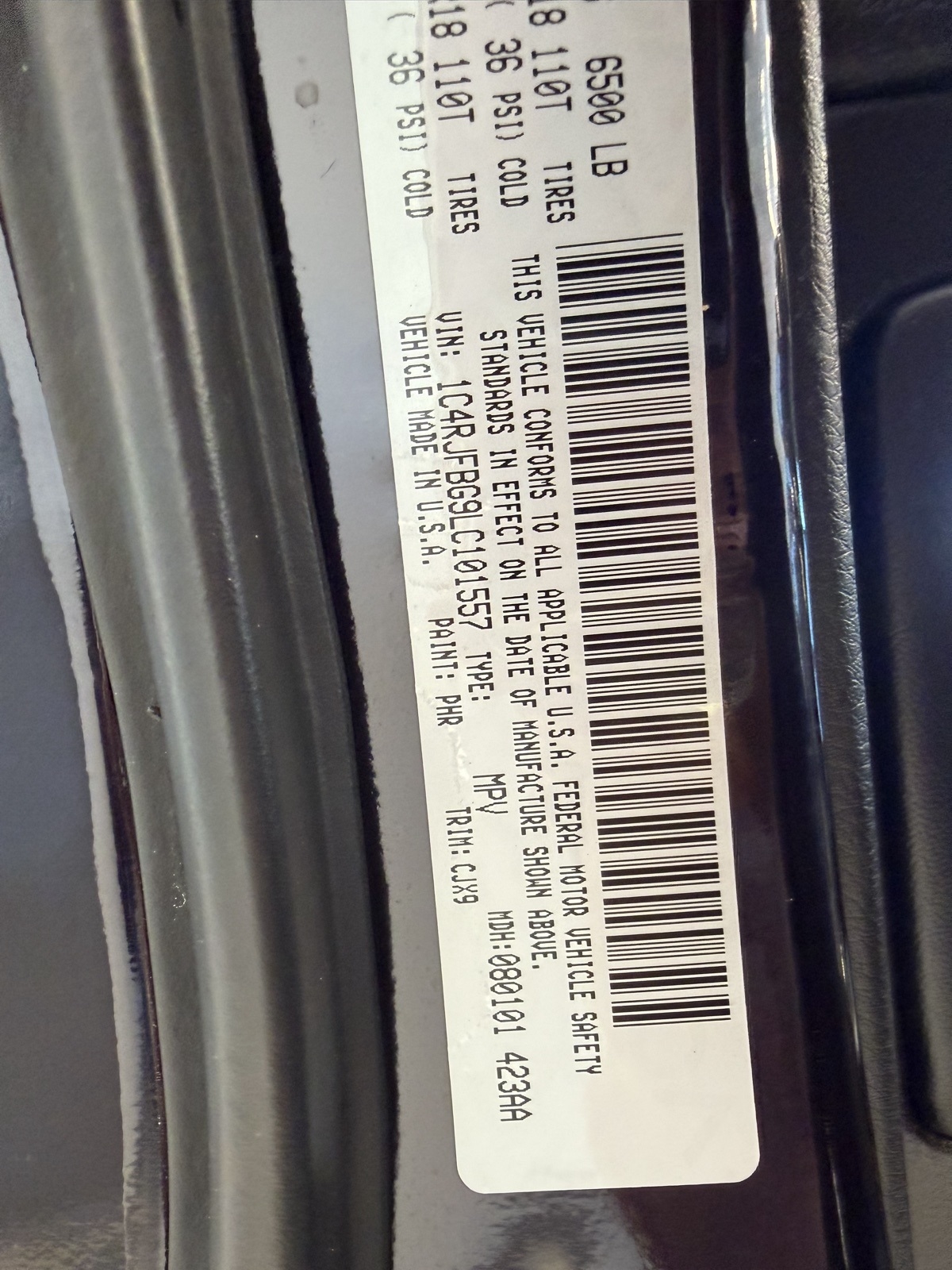 Jeep Grand Cherokee Limited 4WD 2020