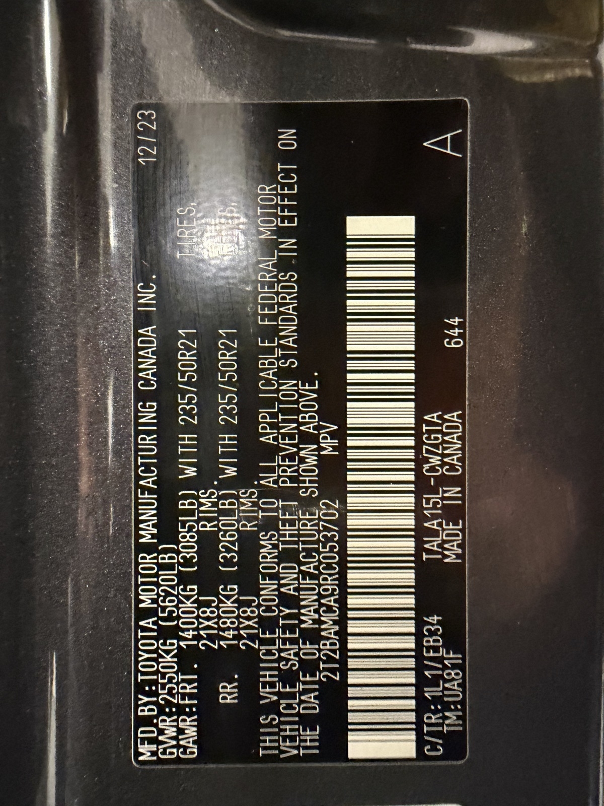 Lexus RX 350 AWD 2024