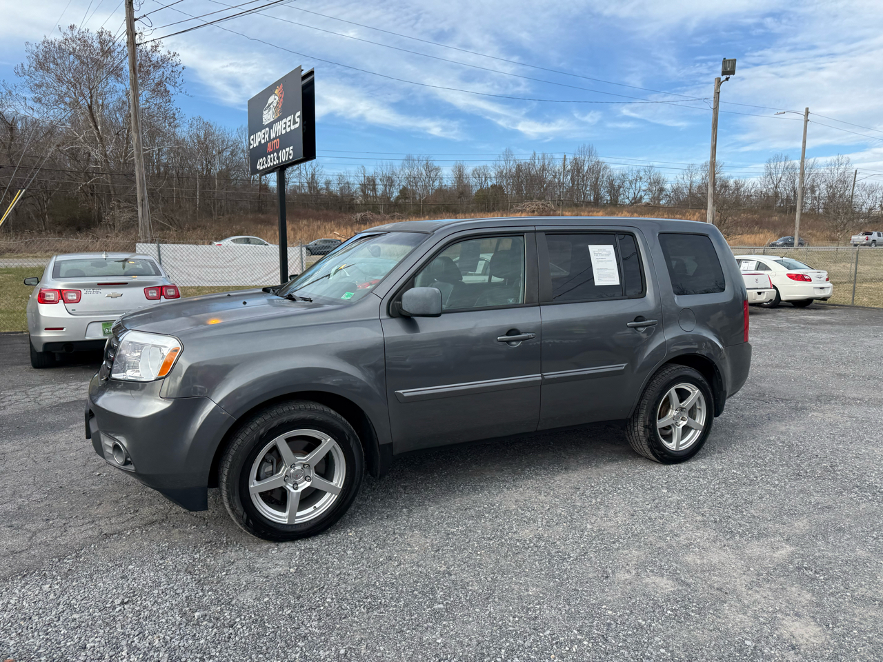 Honda Pilot EX-L 4WD 5-Spd AT with DVD 2012