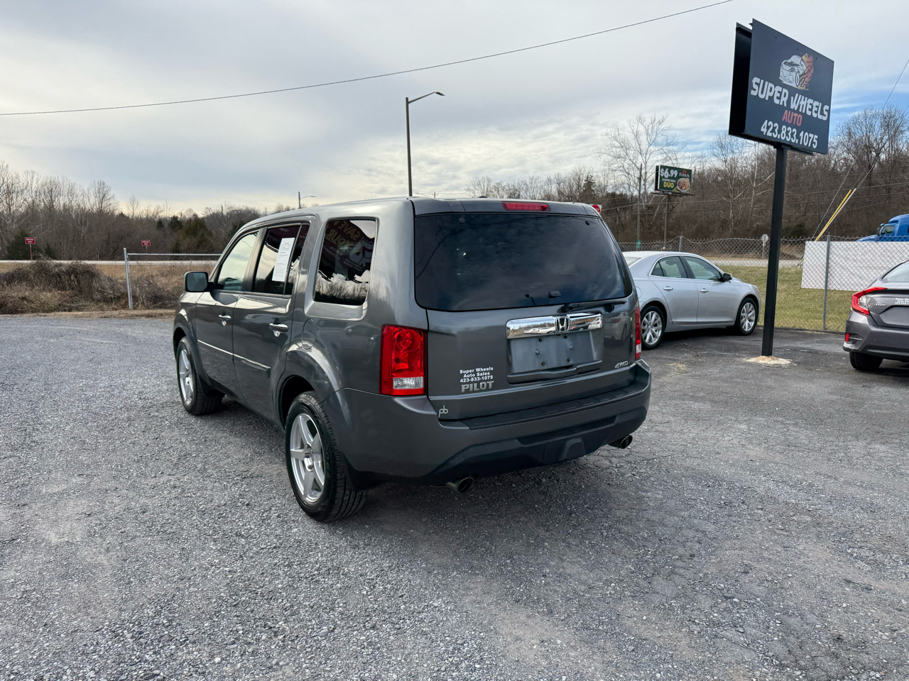 Honda Pilot EX-L 4WD 5-Spd AT with DVD 2012