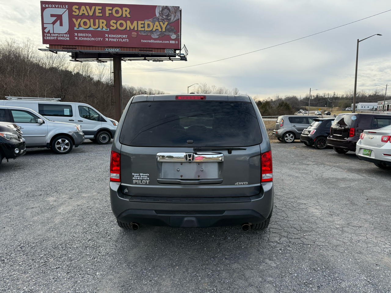 Honda Pilot EX-L 4WD 5-Spd AT with DVD 2012