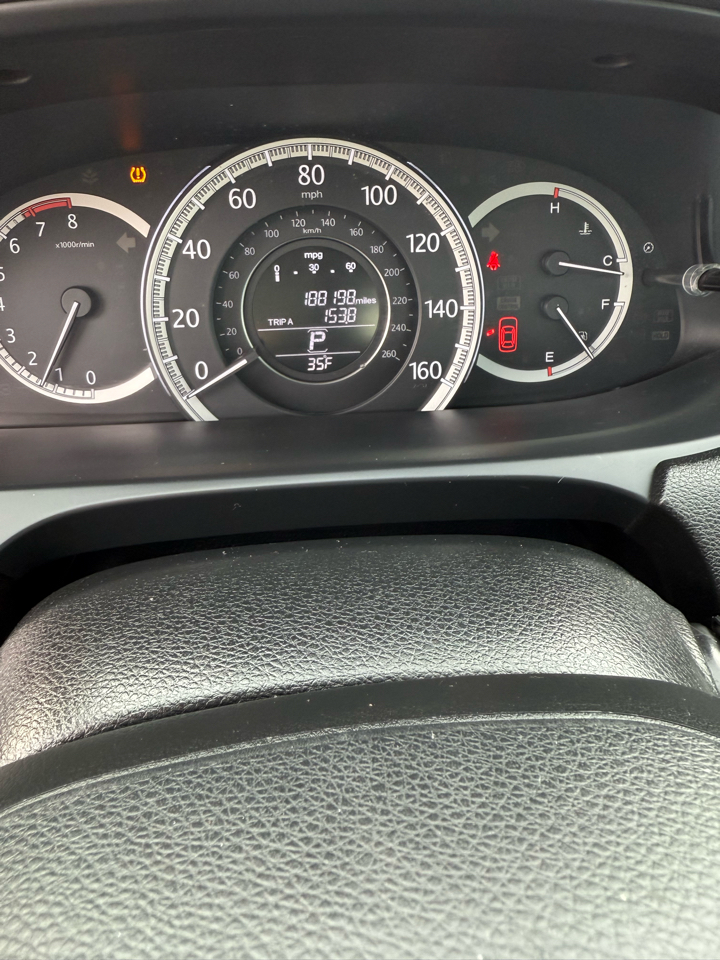 Honda Accord EX-L Sedan CVT 2014