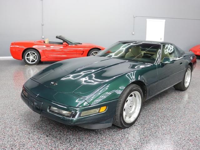 Green 1995 Chevrolet Corvette Coupe Rear-Wheel Drive Automatic