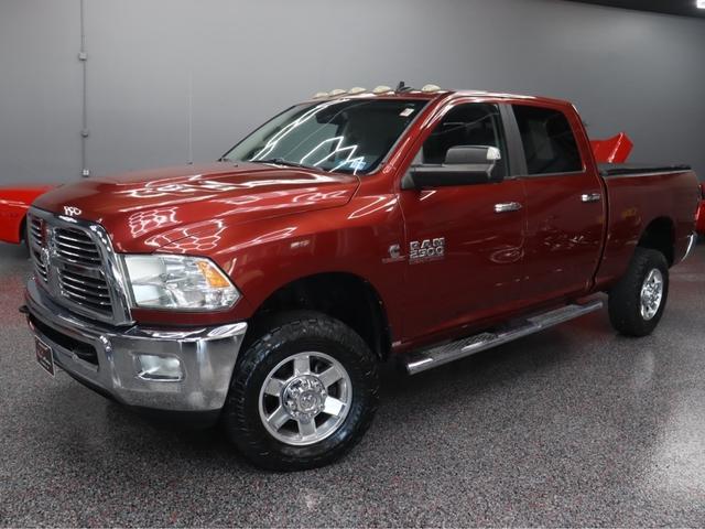 Red 2013 RAM 2500 Pickup Truck Four-Wheel Drive Automatic