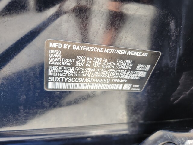 BMW X3  2021 BMW X3  2021