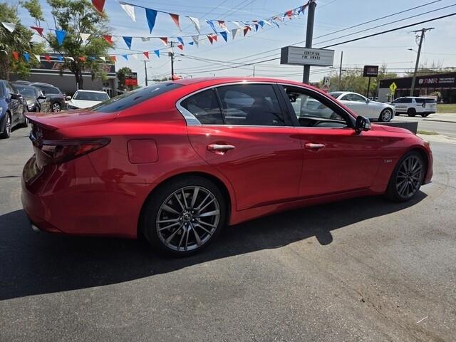 Infiniti Q50 Red Sport 400 2018