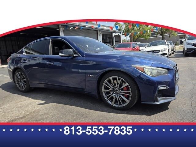 Infiniti Q50 Red Sport 400 2018