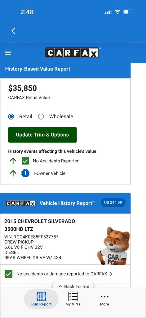 Chevrolet Silverado 3500HD LTZ Crew Cab 4WD 2015