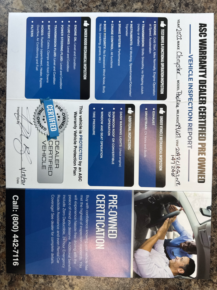 Chrysler Pacifica  2022