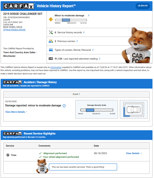 Dodge Challenger  2019