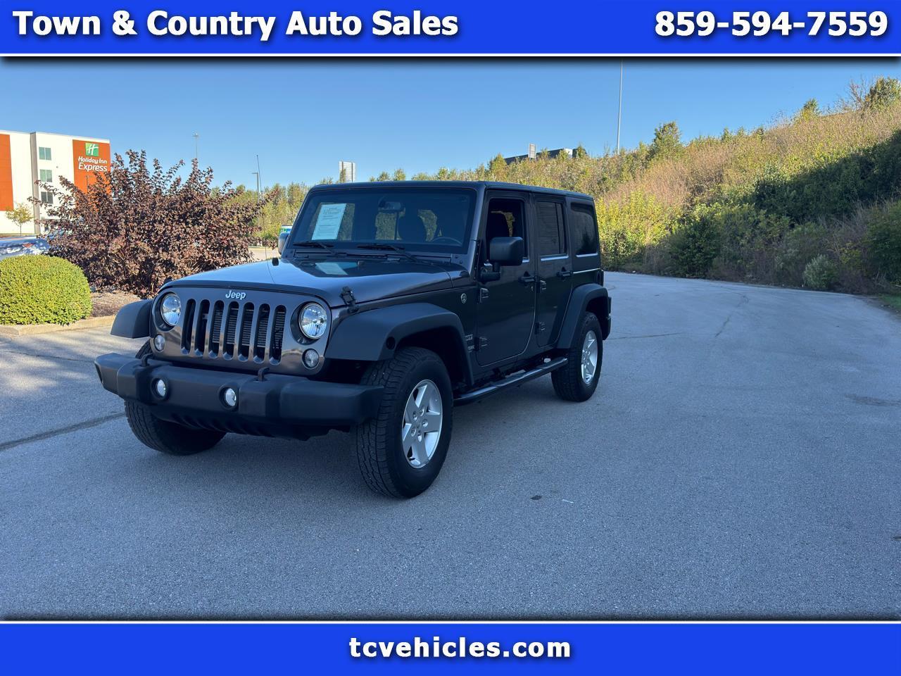 2018 Jeep Wrangler JK Unlimited SPORT