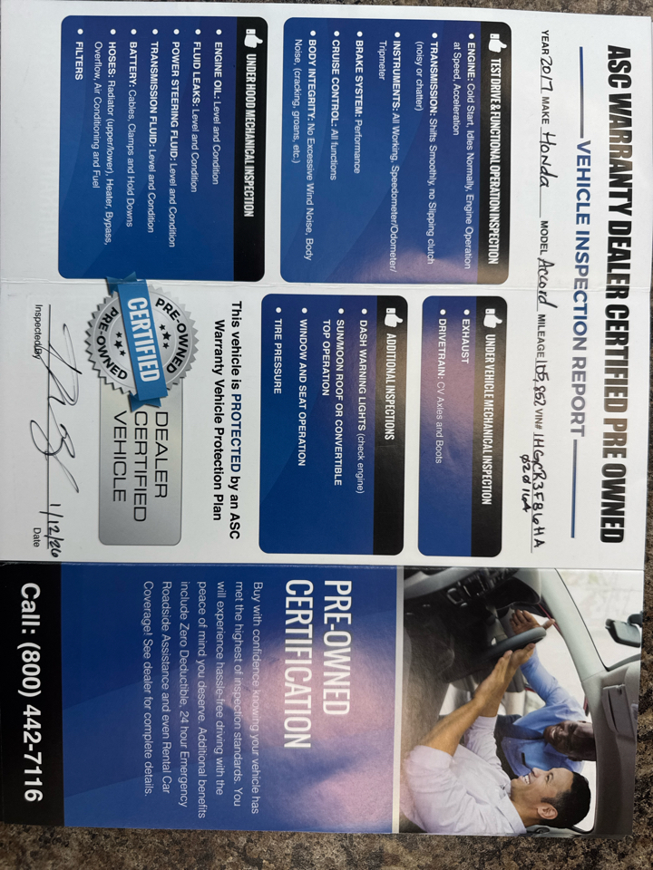 Honda Accord Sedan  2017