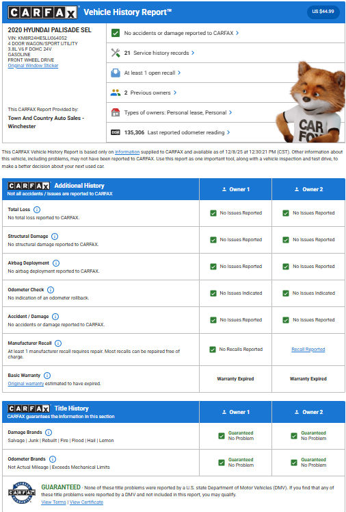 Hyundai Palisade  2020