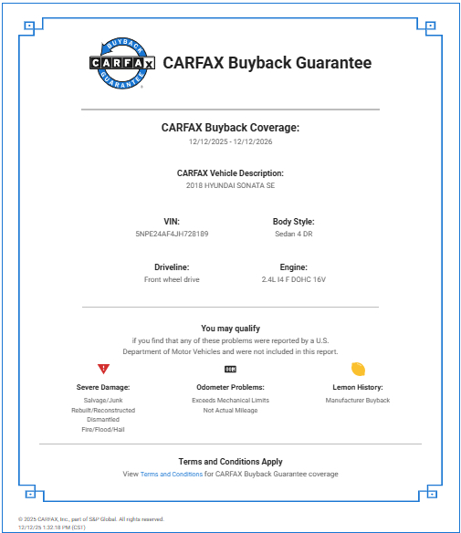 Hyundai Sonata  2018