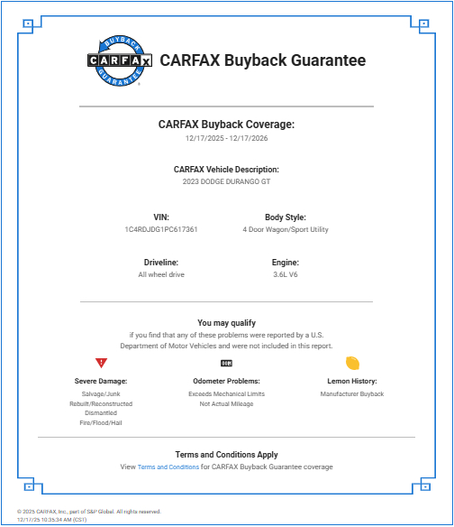 Dodge Durango GT 2023
