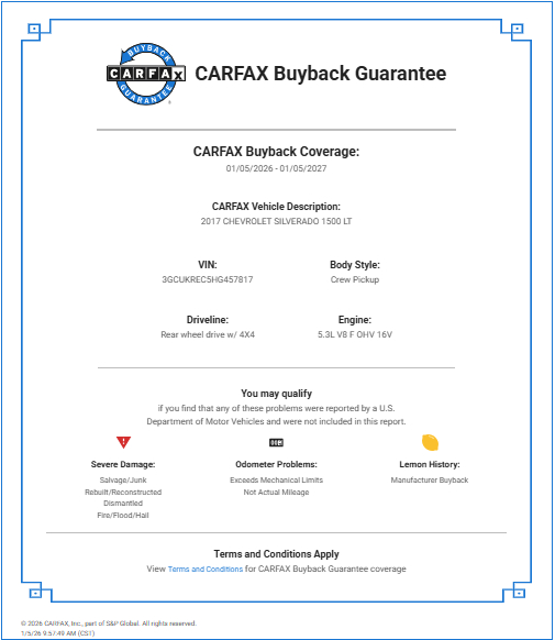 Chevrolet Silverado 1500  2017