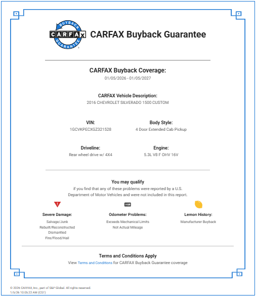 Chevrolet Silverado 1500  2016