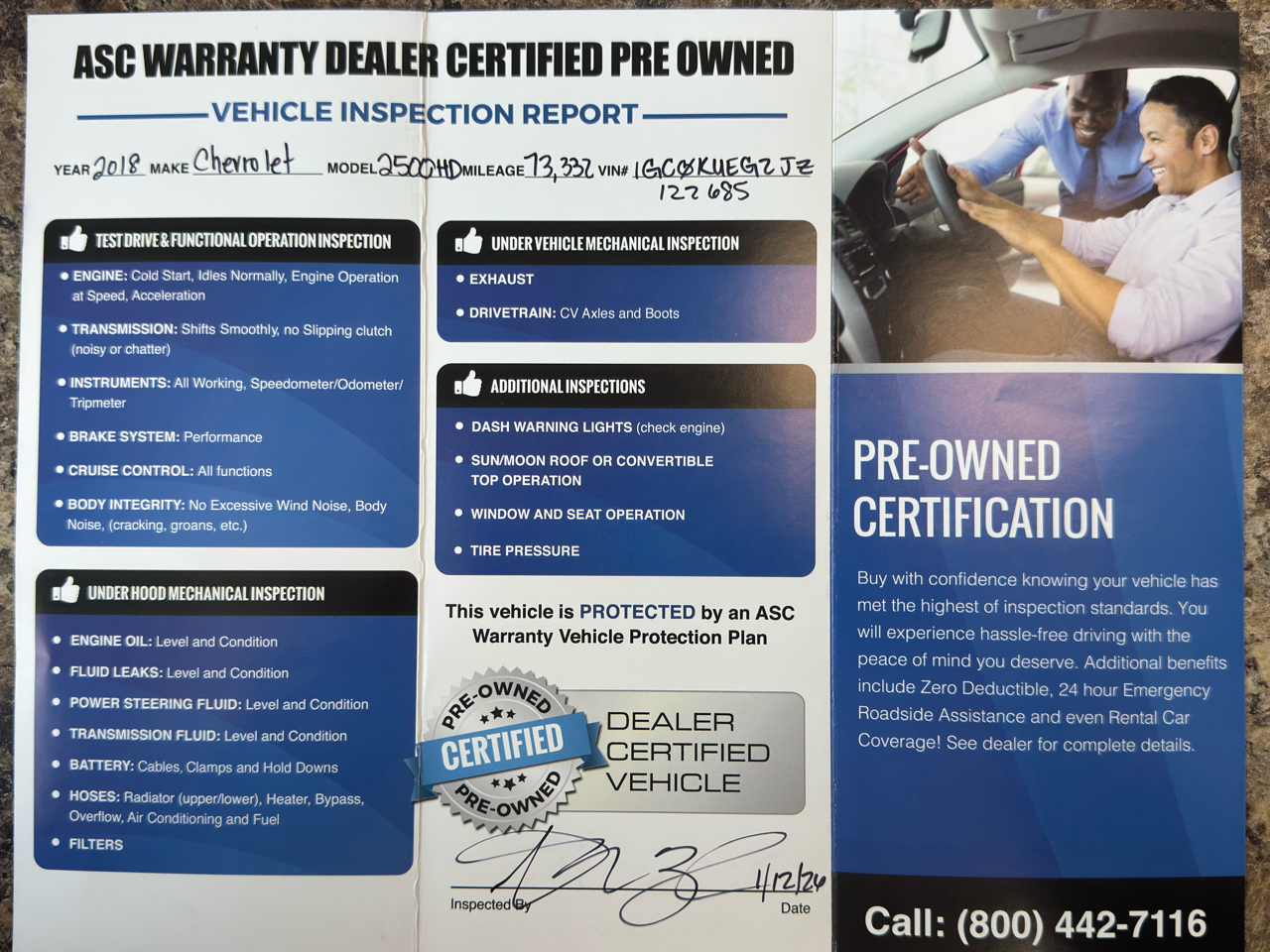 Chevrolet Silverado 2500HD  2018