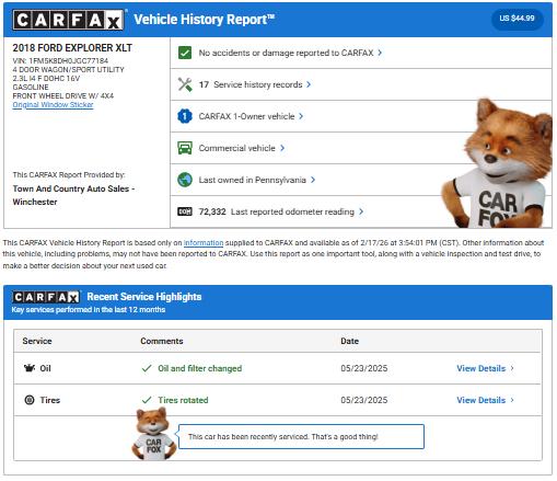 Ford Explorer XLT 2018