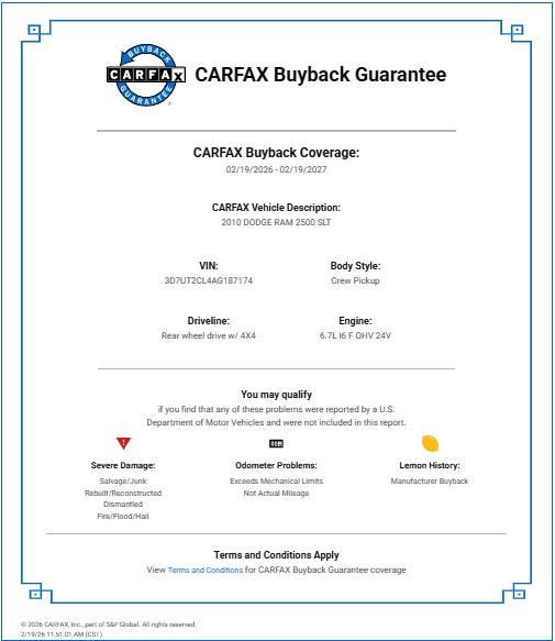 Dodge Ram 2500  2010