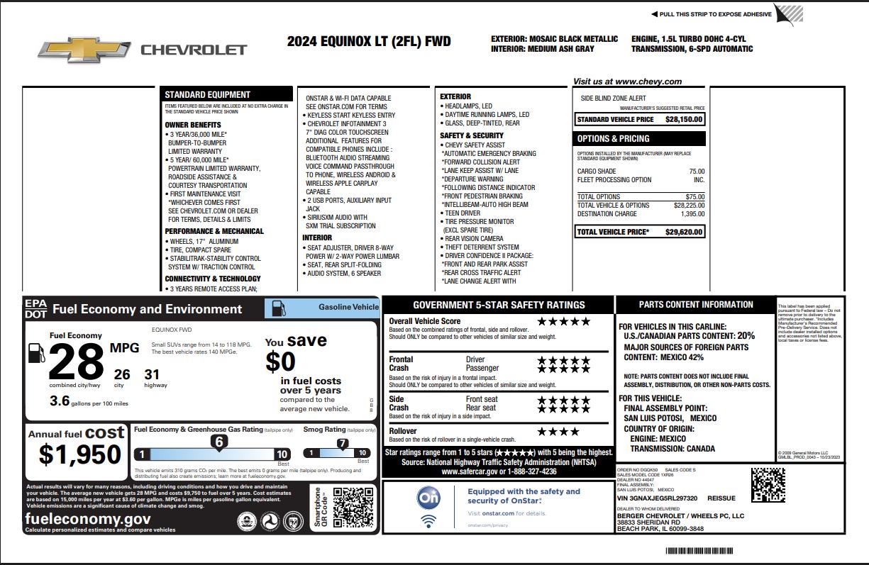 Chevrolet Equinox  2024