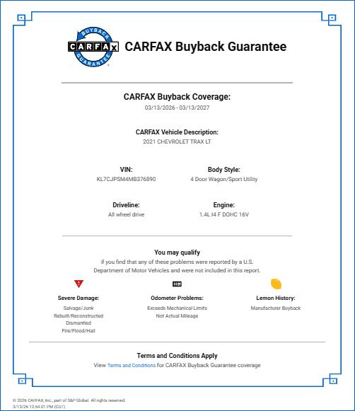 Chevrolet Trax  2021