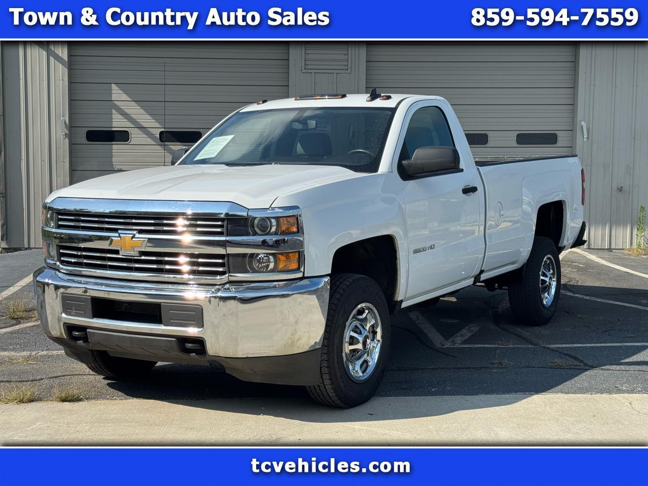 Chevrolet Silverado 2500HD 4WD Reg Cab 133.6" Work Truck 2018