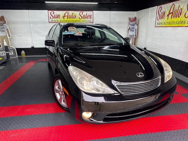 Black 2005 Lexus ES 330 FWD Sedan Front-Wheel Drive Automatic