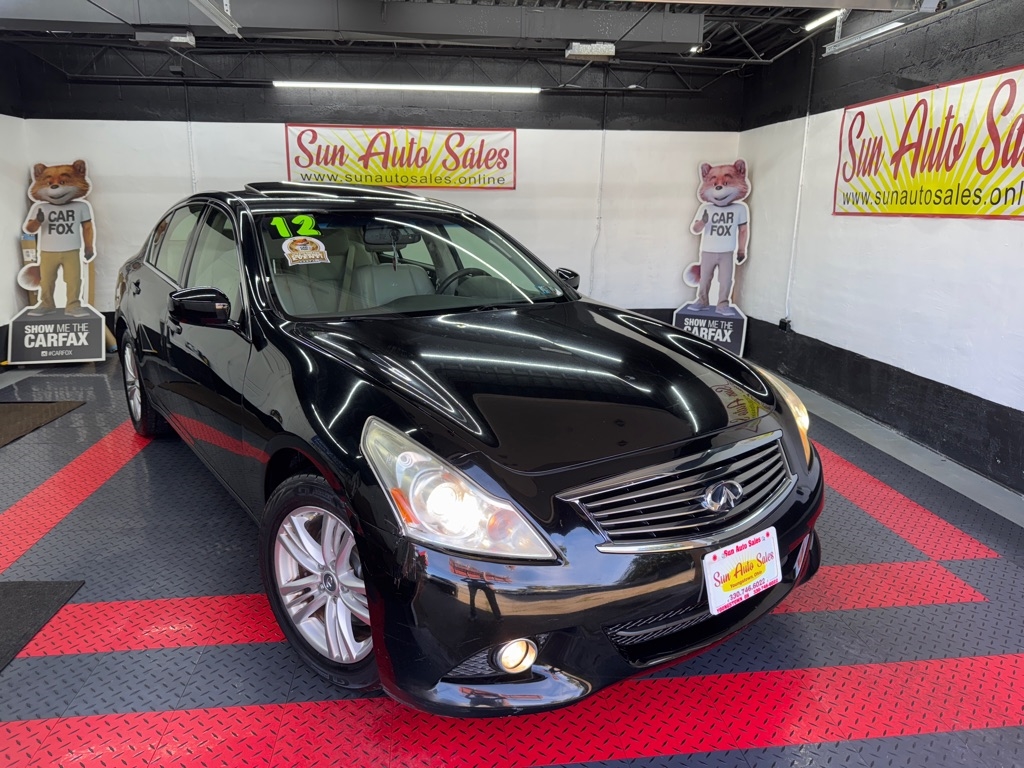 2012 INFINITI G Sedan 25x
