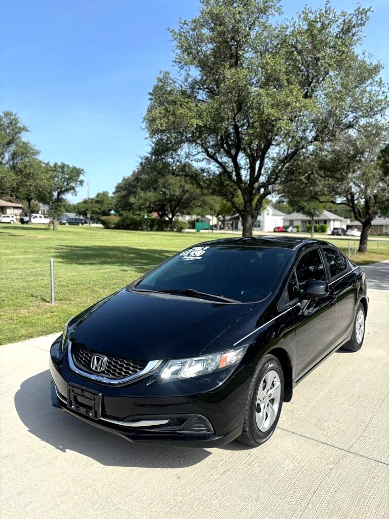 2013 Honda Civic LX Sedan 5-Speed AT