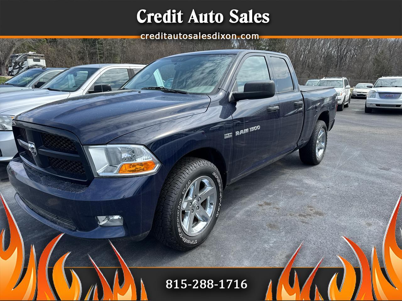 RAM 1500 ST Quad Cab 4WD 2012