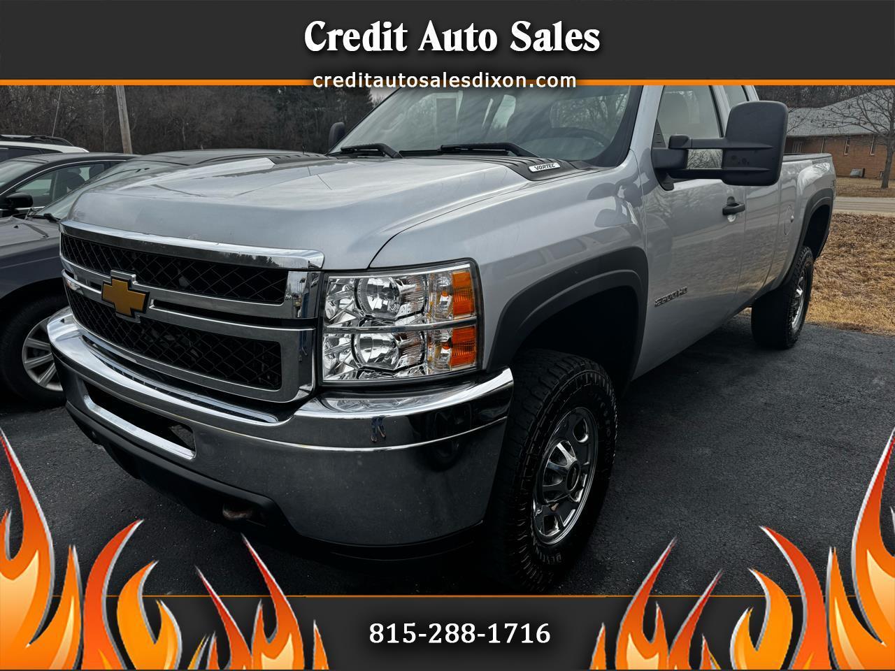 2012 Chevrolet Silverado 2500HD Work Truck Ext. Cab 4WD