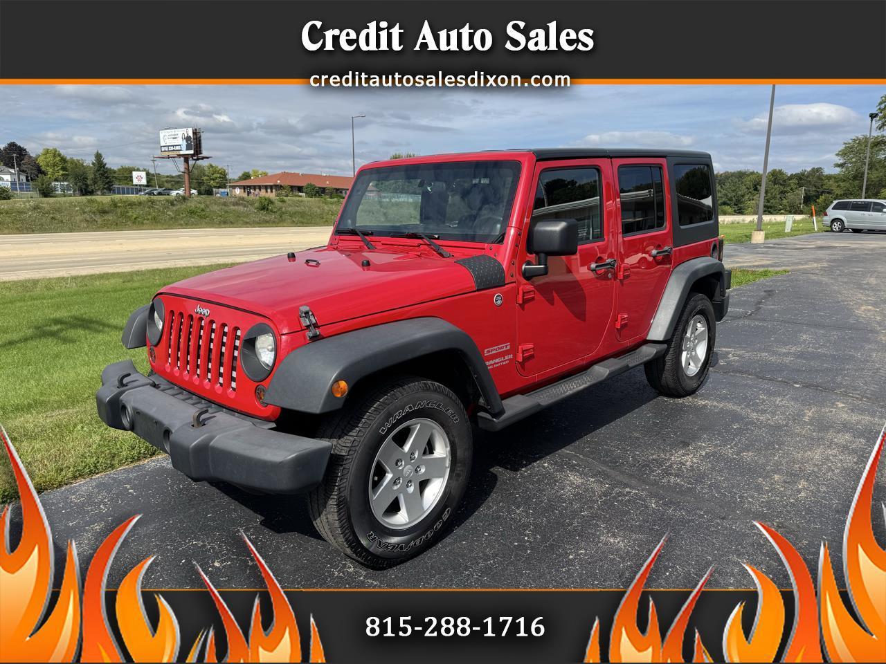 Jeep Wrangler Unlimited Sport 4WD 2012