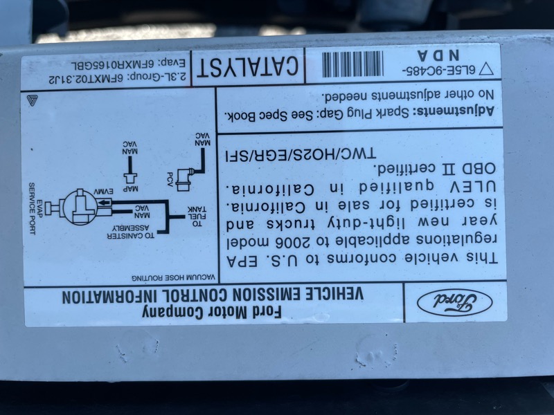 Ford Ranger Sport 2WD 2006